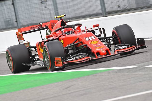 07 09 2019, xekx, Motorsport FIA Formula 1, Italian Grand Prix Qualifying emspor, Charles Leclerc Ferrari DFL DFB REGULATIONS PROHIBIT ANY USE OF PHOTOGRAPHS as IMAGE SEQUENCES and or QUASI VIDEO Monza eel-fotografie Eberhard Krieger