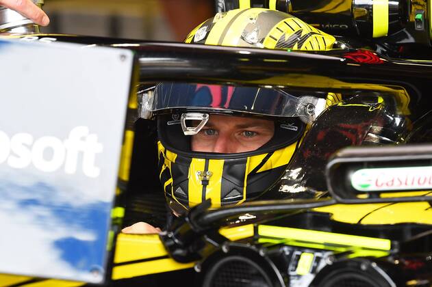 07 09 2019, xekx, Motorsport FIA Formula 1, Italian Grand Prix Qualifying emspor, Nico Hülkenberg Renault F1 Team DFL DFB REGULATIONS PROHIBIT ANY USE OF PHOTOGRAPHS as IMAGE SEQUENCES and or QUASI VIDEO Monza eel-fotografie Eberhard Krieger