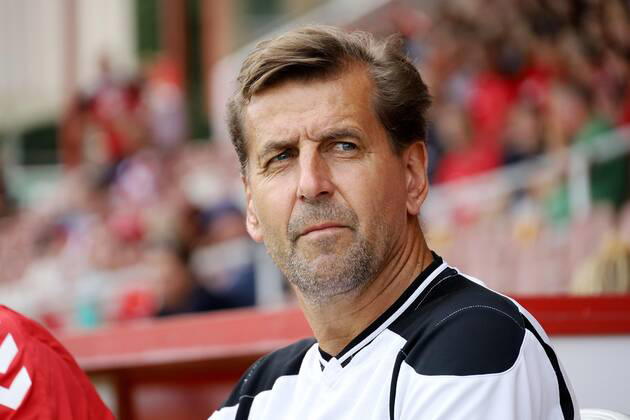 Head Coach Heiko Weber Meuselwitz Regionalliga Nordost, 8 Matchday, Match Nr 70 FC Energie Cottbus ZFC Meuselwitz