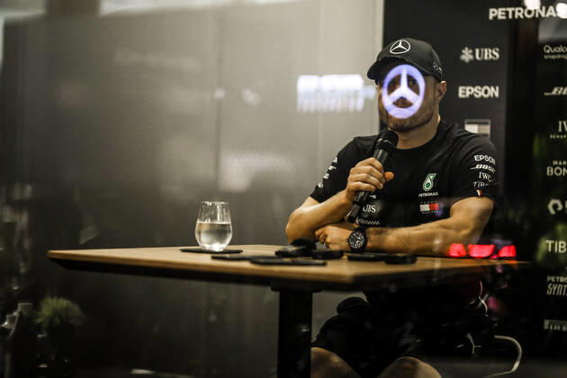 Sport Themen der Woche KW38 Sport Bilder des Tages Motorsports: FIA Formula One World Championship, WM, Weltmeisterschaft 2019, Grand Prix of Singapore, 77 Valtteri Bottas (FIN, Mercedes AMG Petronas Motorsport), Singapore Singapore