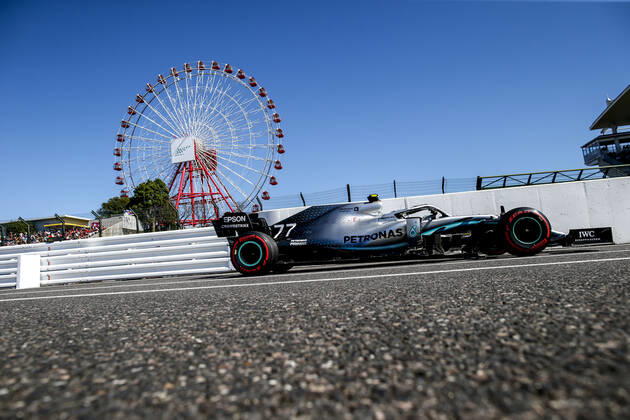 Motorsports: FIA Formula One World Championship, WM, Weltmeisterschaft 2019, Grand Prix of Japan, 77 Valtteri Bottas (FIN, Mercedes AMG Petronas Motorsport), Suzuka Japan
