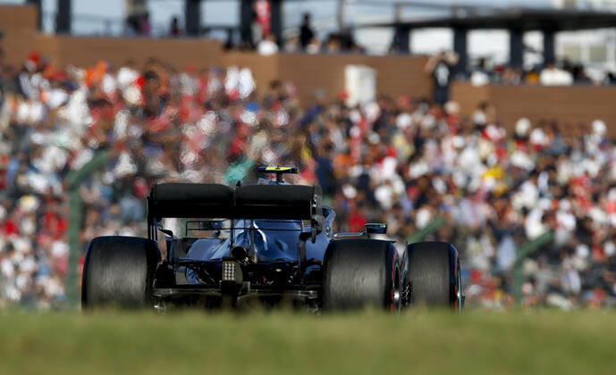 Motorsports: FIA Formula One World Championship, WM, Weltmeisterschaft 2019, Grand Prix of Japan, 77 Valtteri Bottas (FIN, Mercedes AMG Petronas Motorsport), Suzuka Japan