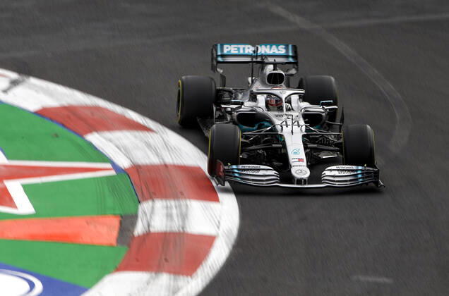 Motorsports: FIA Formula One World Championship, WM, Weltmeisterschaft 2019, Grand Prix of Mexico, 44 Lewis Hamilton (GBR, Mercedes AMG Petronas Motorsport), Mexico-City Mexico