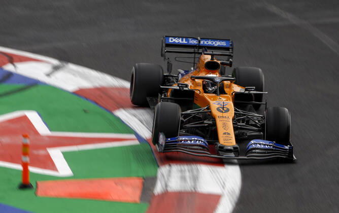 Motorsports: FIA Formula One World Championship, WM, Weltmeisterschaft 2019, Grand Prix of Mexico, 55 Carlos Sainz jr. (ESP, McLaren F1 Team), Mexico-City Mexico