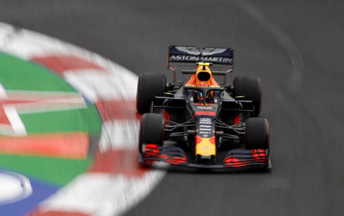 Motorsports: FIA Formula One World Championship, WM, Weltmeisterschaft 2019, Grand Prix of Mexico, 23 Alexander Albon (THA, Aston Martin Red Bull Racing), Mexico-City Mexico