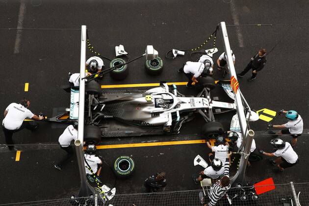Motorsports: FIA Formula One World Championship, WM, Weltmeisterschaft 2019, Grand Prix of Mexico, 77 Valtteri Bottas (FIN, Mercedes AMG Petronas Motorsport), Mexico-City Mexico