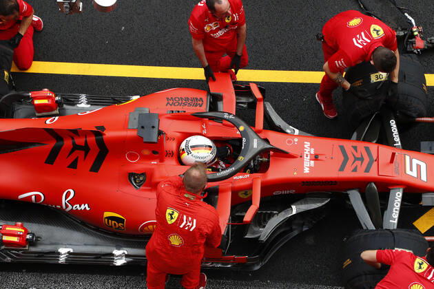 Motorsports: FIA Formula One World Championship, WM, Weltmeisterschaft 2019, Grand Prix of Mexico, 5 Sebastian Vettel (GER, Scuderia Ferrari Mission Winnow), Mexico-City Mexico