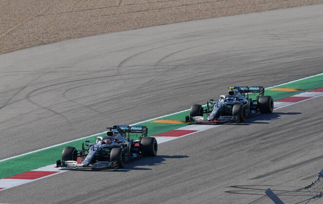 Lewis Hamilton Valtteri Bottas Mercedes Grand Prix, formula 1 USA at Austin, 03 11 2018 Photo mspb Jerry Andre Lewis Hamilton Valtteri Bottas Formula 1 GP, USA