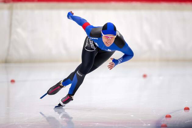 Speed Skating Inzell 08 11 2019 Season 2019 2020 German Championships DM 500m Women Women Katja Franzen