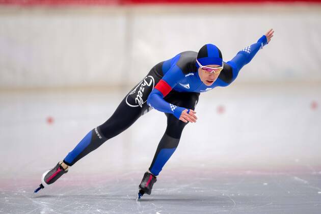 Speed Skating Inzell 08 11 2019 Season 2019 2020 German Championships DM 500m Women Women Katja Franzen