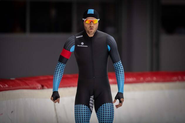 Speed skating Inzell 08 11 2019 Season 2019 2020 German Championships DM 500m Men Men Denny Ihle