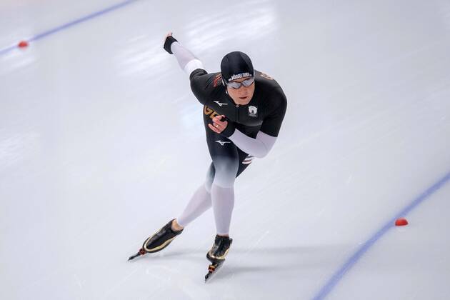 Speed Skating Inzell 08 11 2019 Season 2019 2020 German Championships DM 3000 m Women Women Claudia Pechstein