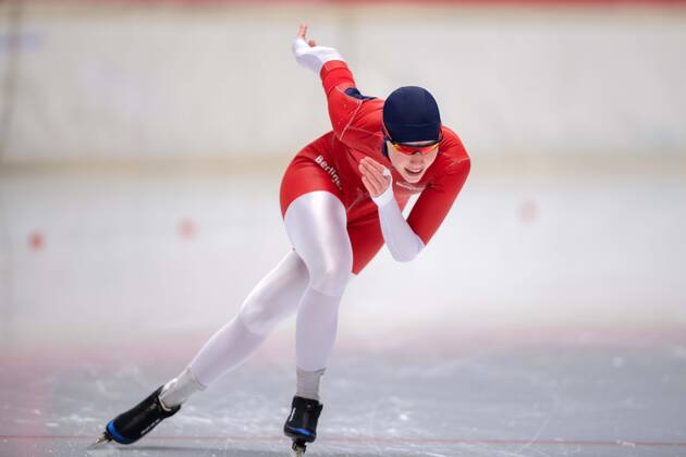 Speed Skating Inzell 08 11 2019 Season 2019 2020 German Championships DM Lea Sophie Scholz