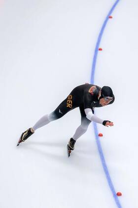 Speed Skating Inzell 08 11 2019 Season 2019 2020 German Championships DM Claudia Pechstein