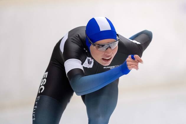 Speed skating Inzell 08 11 2019 Season 2019 2020 German Championships DM Victoria Stirnemann