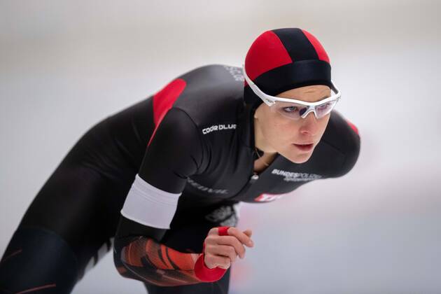 Speed skating Inzell 08 11 2019 Season 2019 2020 German championships DM Michelle Uhrig