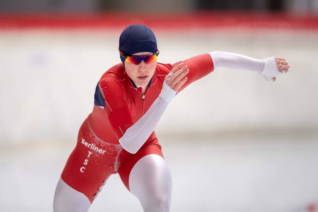 Speed Skating Inzell 08 11 2019 Season 2019 2020 German Championships DM Lea Sophie Scholz