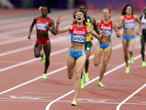 Mariya Savinova Russia London 2012 Olympic Games, Olympische Spiele, Olympia, OS Womens 800m Final Stratford, London, England 11 August 2012  Copyright: MaryxEvansxAllstarxPaulxMcfegan 12160142