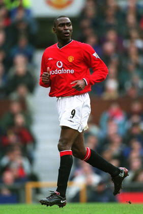 Andy Cole Manchester United, ManU FC Manchester Utd V West Ham Manchester, Old Traford,Manchester 28 January 2001 Copyright: MaryxEvansxAllstarxMichaelxMayhew 12184566 editorial use only