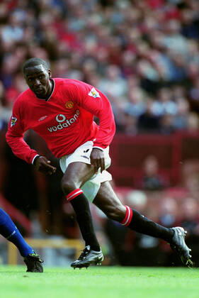 Andy Cole Manchester United, ManU FC Manchester United V Everton Old Trafford, Manchester 08 September 2001 Copyright: MaryxEvansxAllstarxRichardxSellers 12189390 editorial use only