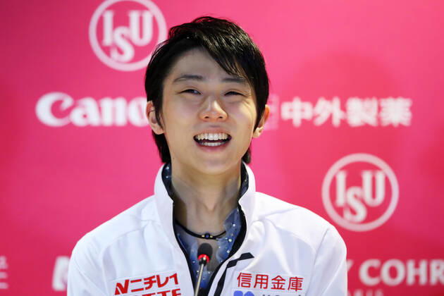 Yuzuru Hanyu (JPN), DECEMBER 5, 2019 - Figure skating, Eiskunstlauf : 2019 ISU Grand Prix of Figure Skating Final Men s Short Program at Palavela, Torino, Italy. Noxthirdxpartyxsales (117950055)