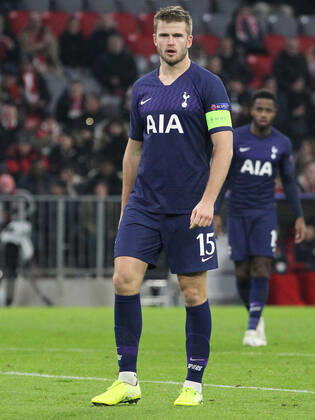 Bayern Munich v Tottenham Hotspur UEFA Champions League Eric Dier of Tottenham Hotspur during the UEFA Champions League match at Allianz Arena, Munich Content Not Available For UK Newspapers Copyright: xYannisxHalasx FIL-13951-0042