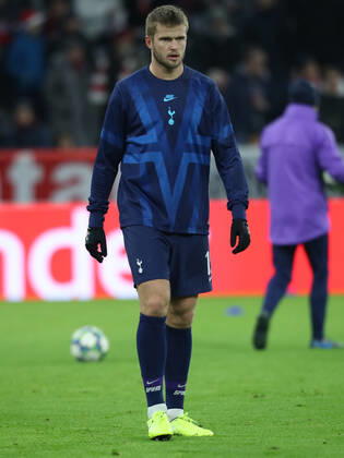Bayern Munich v Tottenham Hotspur UEFA Champions League Eric Dier of Tottenham Hotspur before the start of the UEFA Champions League match at Allianz Arena, Munich Content Not Available For UK Newspapers Copyright: xYannisxHalasx FIL-13951-0115