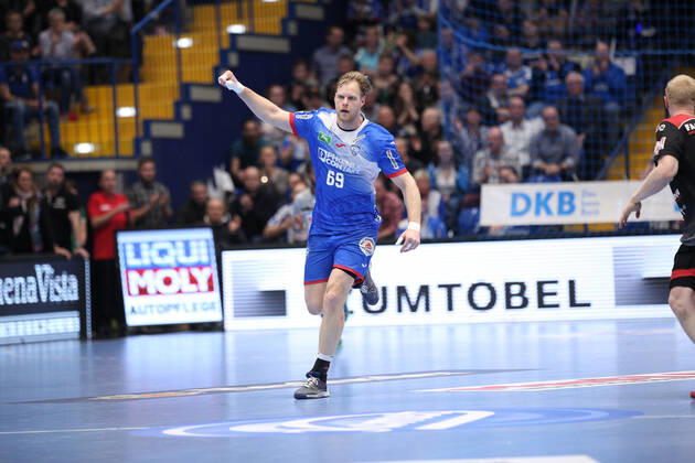 Christian Klimek TBV Lemgo Lippe 69 GER, Handball, 1 Bundesliga, TBV Lemgo Lippe vs. HC Erlangen, 26 12 2019 Lemgo Copyright: xStrohdiekx Eibner-Pressefotox EP_jsk