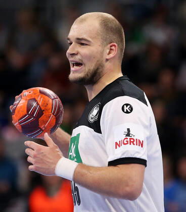 BAU 04 01 2020 Mannheim Handball International Germany vs. Iceland, Paul Drux GER