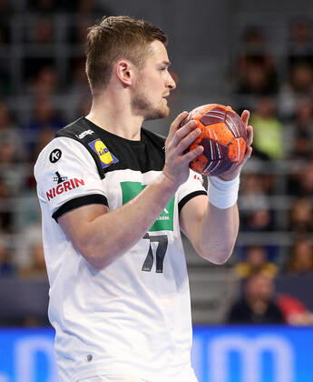 BAU 04 01 2020 Mannheim Handball International Germany vs. Iceland, David Schmidt GER