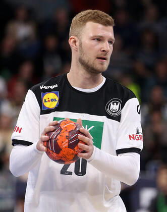 BAU 04 01 2020 Mannheim Handball International Germany vs. Iceland, Philipp Weber GER