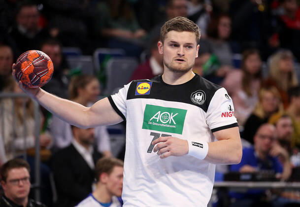 BAU 04 01 2020 Mannheim Handball International Germany vs. Iceland, David Schmidt GER