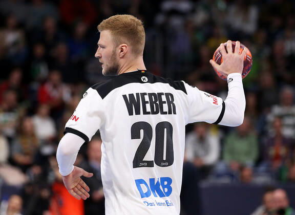 BAU 04 01 2020 Mannheim Handball International Germany vs. Iceland, Philipp Weber GER