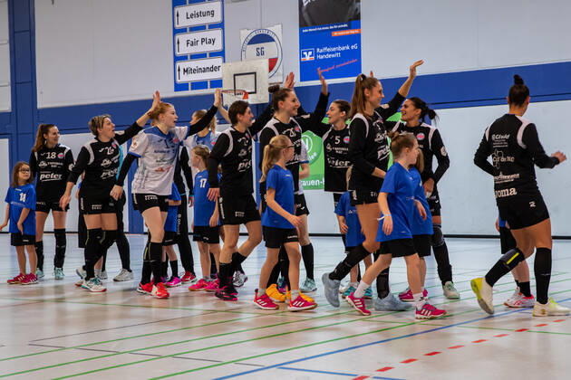 TSV Nord Harrislee vs. Thueringer HC, Handball, DHB Cup, Quarterfinal, 08 01 20 Handewitt Team Thueringer HC, Copyright: xBEAUTIFULxSPORTS MarioxM.xKobergx