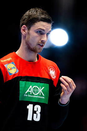 200111 Hendrik Pekeler of Germany looks dejected after the EHF European Handball Championship match between Spain and Germany on January 11, 2020 in Trondheim Photo Vegard Wivestad Grott BILDBYRAN code VG 170462 bbeng handball handball handball handball em 2020 european mens handball championship 2020 em 2020 handbolls em 2020 ehf euro 2020 spain spain germany germany deutschland depp,  Copyright: VEGARDxWIVESTADxGRoTT BB200111VG055