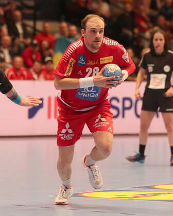 HANDBALL - EHF EURO 2020, AUT vs UKR VIENNA,AUSTRIA,12.JAN.20 - HANDBALL - EHF European Men s Handball Championship 2020, group stage, Austria vs Ukraine. Image shows Gerald Zeiner (AUT). GEPAxpictures xChristianxOrt
