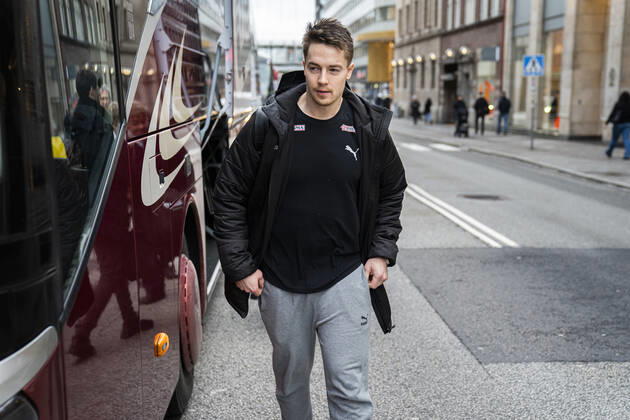 Michael Damgaard Handball mens team leaves their hotel Scandic St Jörgen in Malmoe on Thursday, January 16, 2020 The Danish handball men are out of the European Championships, which ended for them on Wednesday after three matches in the inaugural group game, Copenhagen Denmark,  Copyright: MartinxSylvestx cop105 spdk20200116-111715-L
