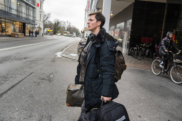 Hans Lindberg Handball mens team leaves their hotel Scandic St Jörgen in Malmoe Thursday, January 16, 2020,  Copyright: MartinxSylvestx cop105 spdk20200116-111745-L