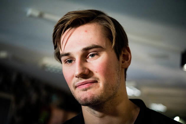 200116 Magnus Abelvik Rod was interviewed by the media during a press meeting with Norway during the EHF European Handball Championship on January 16, 2020 in Malmö Photo Ludvig Thunman BILDBYRAN code LT 35703 bbeng ehf euro 2020 em 2020 european mens handball championship 2020 handball handball handball em 2020 handball handball em 2020 norway norge press meeting press meeting, Copyright: LUDVIGxTHUNMAN BB200116LT013