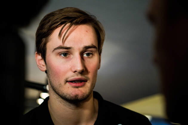 200116 Magnus Abelvik Rod was interviewed by the media during a press meeting with Norway during the EHF European Handball Championship on January 16, 2020 in Malmö Photo Ludvig Thunman BILDBYRAN code LT 35703 bbeng ehf euro 2020 em 2020 european mens handball championship 2020 handball handball handball em 2020 handball handball em 2020 norway norge press meeting press meeting, Copyright: LUDVIGxTHUNMAN BB200116LT014
