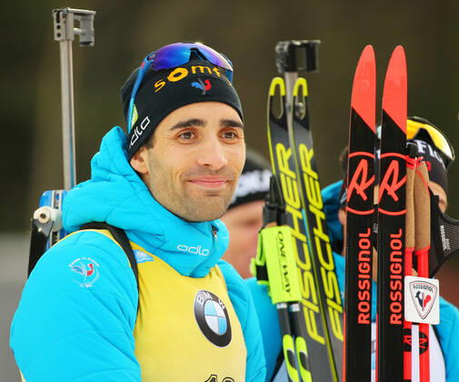 BIATHLON - IBU WC Ruhpolding RUHPOLDING,GERMANY,16.JAN.20 - BIATHLON - IBU World Cup, 10km sprint, men. Image shows Martin Fourcade (FRA). GEPAxpictures xThomasxBachun