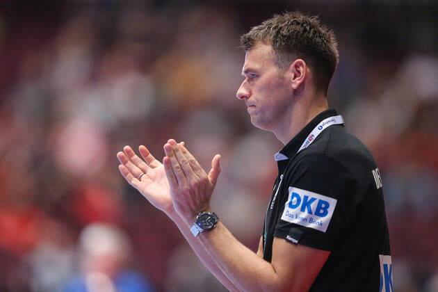 Men s EHF Euro 2020 - Belarus v Germany 16.01.2020., Wiener Stadthalle, Vienna, Ausrtia - Men s EHF Euro 2020, Main Round, group 1, 1st round, Belarus - Germany. Coach of Germany Christian Prokop LukaxStanzl PIXSELL
