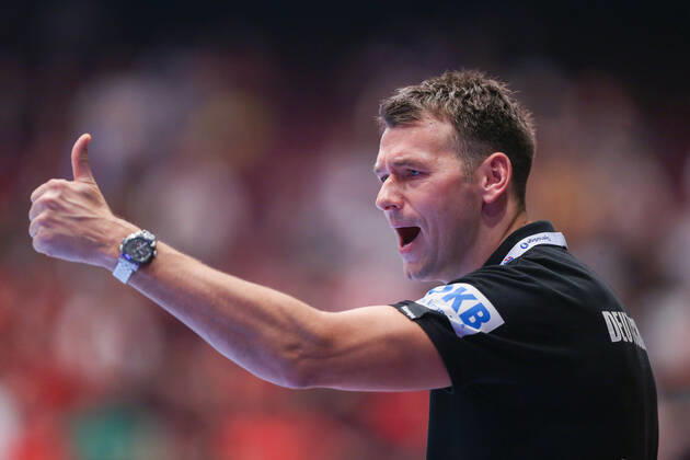 Men s EHF Euro 2020 - Belarus v Germany 16.01.2020., Wiener Stadthalle, Vienna, Ausrtia - Men s EHF Euro 2020, Main Round, group 1, 1st round, Belarus - Germany. Coach of Germany Christian Prokop LukaxStanzl PIXSELL