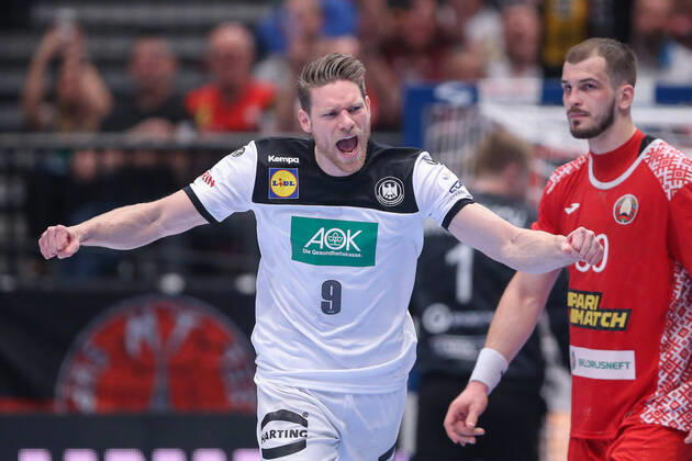 Men s EHF Euro 2020 - Belarus v Germany 16.01.2020., Wiener Stadthalle, Vienna, Ausrtia - Men s EHF Euro 2020, Main Round, group 1, 1st round, Belarus - Germany. Tobias Reichmann. LukaxStanzl PIXSELL