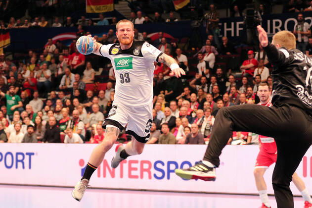 Germany Belarus, EHF Euro 2020 Patrick Zieker Germany 93, Vienna Vienna Austria Ice rink