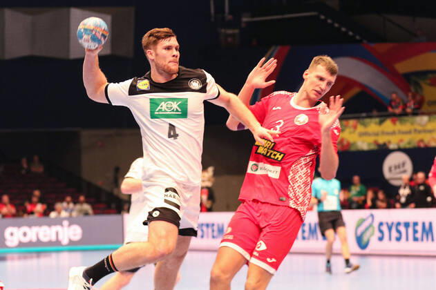 Germany Belarus, EHF Euro 2020 Johannes Golla Germany 4 , Uladzislau Kulesh Belarus 3 , Vienna Vienna Austria Ice rink