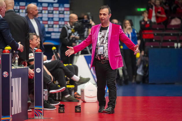 Handball, Men EM 2020, Main Round, Group 1, Belarus Germany DHB Vice President Bob Hanning Germany Vienna City Hall Vienna Austria