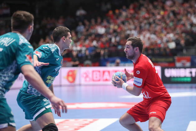 PXL_EURO 2020_Belarus vs Czech Republic 18.01.2020., Wiener Stadthalle, Vienna, Austria - Men s EHF EURO 2020, main round, group I ,match between Belarus and Czech Republic at Wiener Stadthalle.. LukaxStanzl PIXSELL