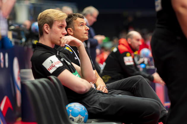Handball, Men EM 2020, Main Round, Group 1, Austria Germany Coach Christian Prokop Germany Vienna Stadthalle Vienna Austria