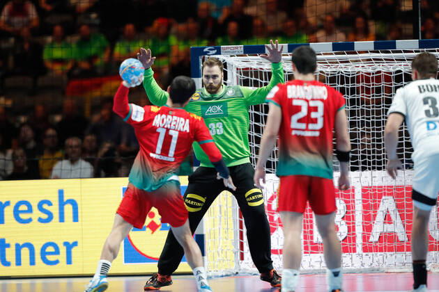 Andreas Wolff (Allemagne Germany) HANDBALL : allemagne vs portugal - ehf euro 2020 - classement 5-6 - 25 01 2020 BertrandDelhomme Panoramic 